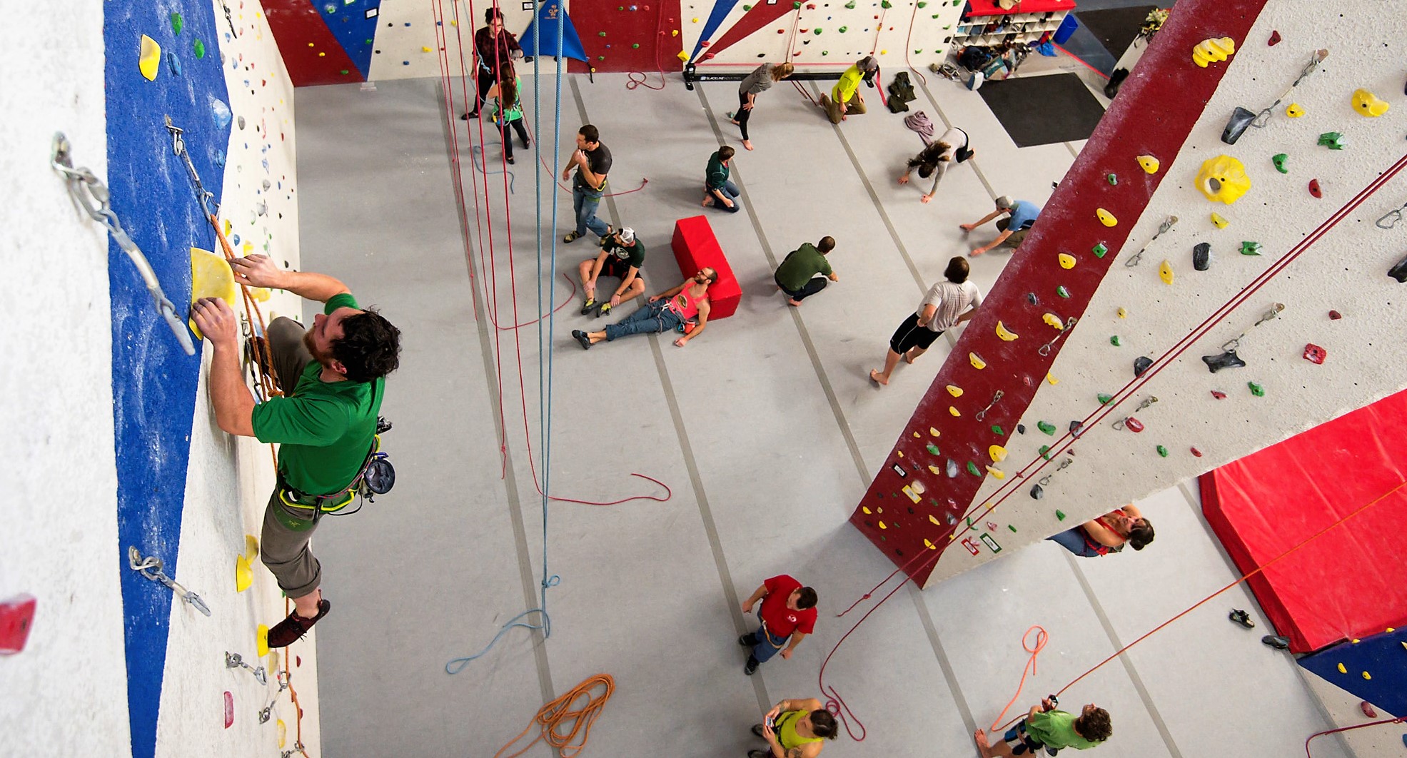 Rising or falling at a - North Country Climbing Center