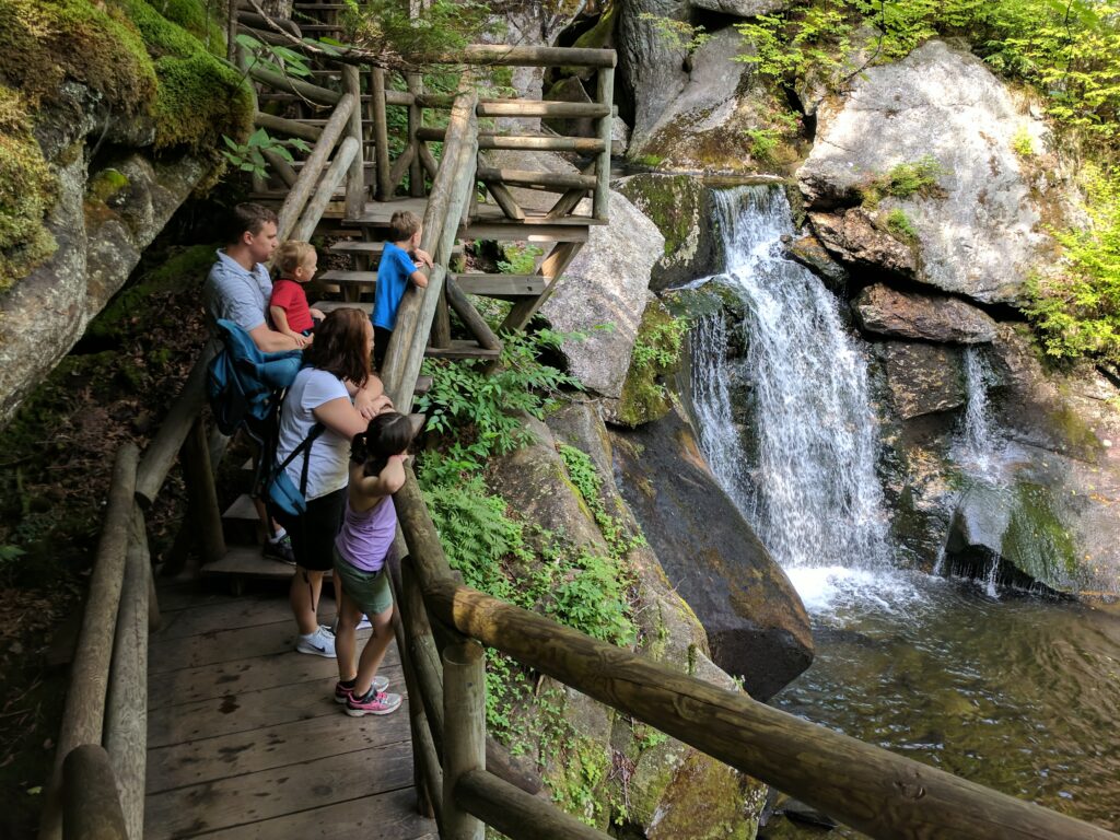 Lost River Gorge Paradise Falls Family