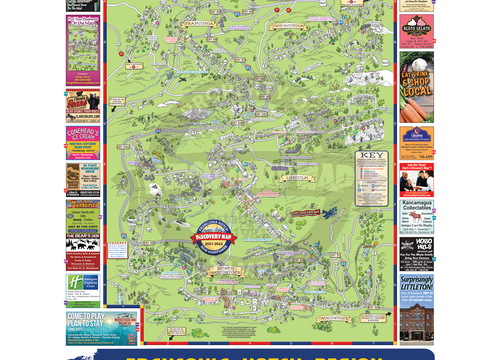 Franconia Notch Discovery Map